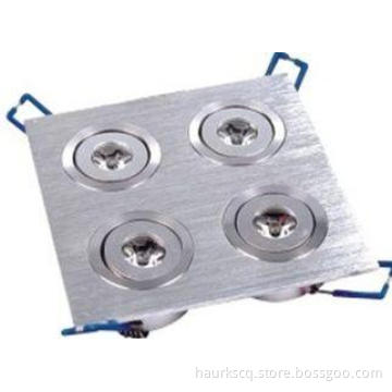 124mm * 124mm * 20mm Epistar Energy Saving Bathroom LED Cei